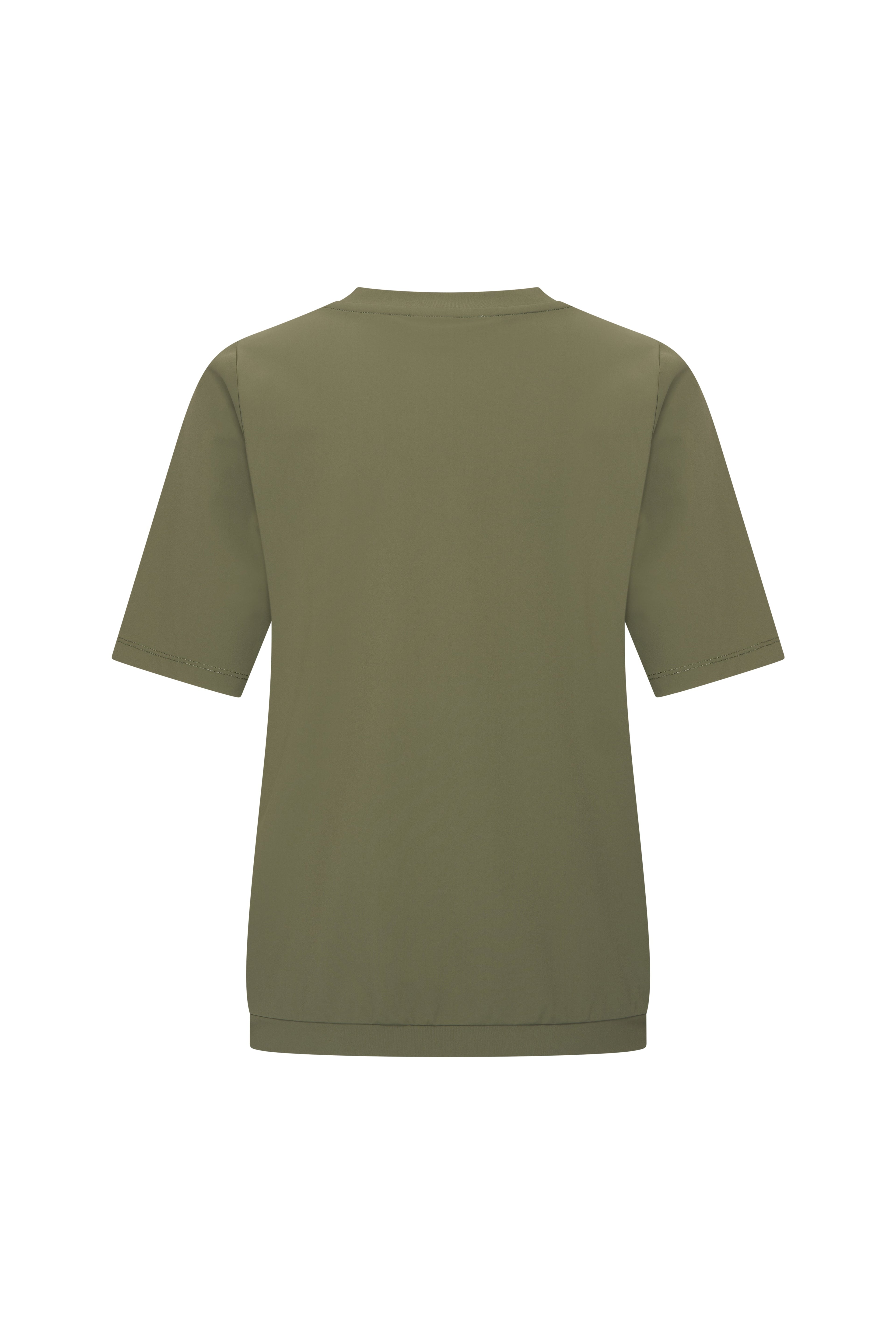Travel Top Pleated Olive 202815