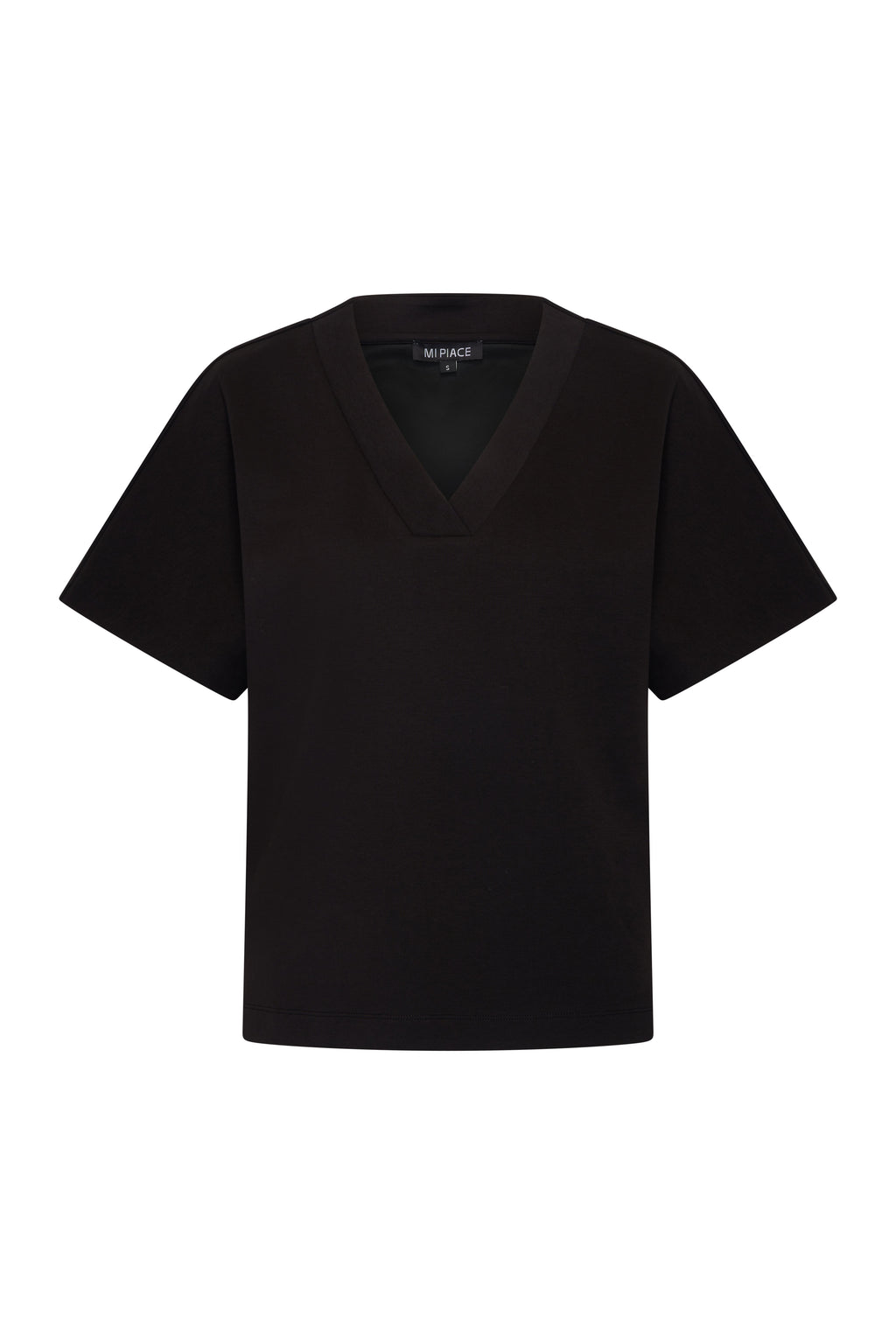 Top Sweat V-Neck Black 251040