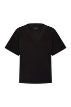 Top Sweat V-Neck Black 251040