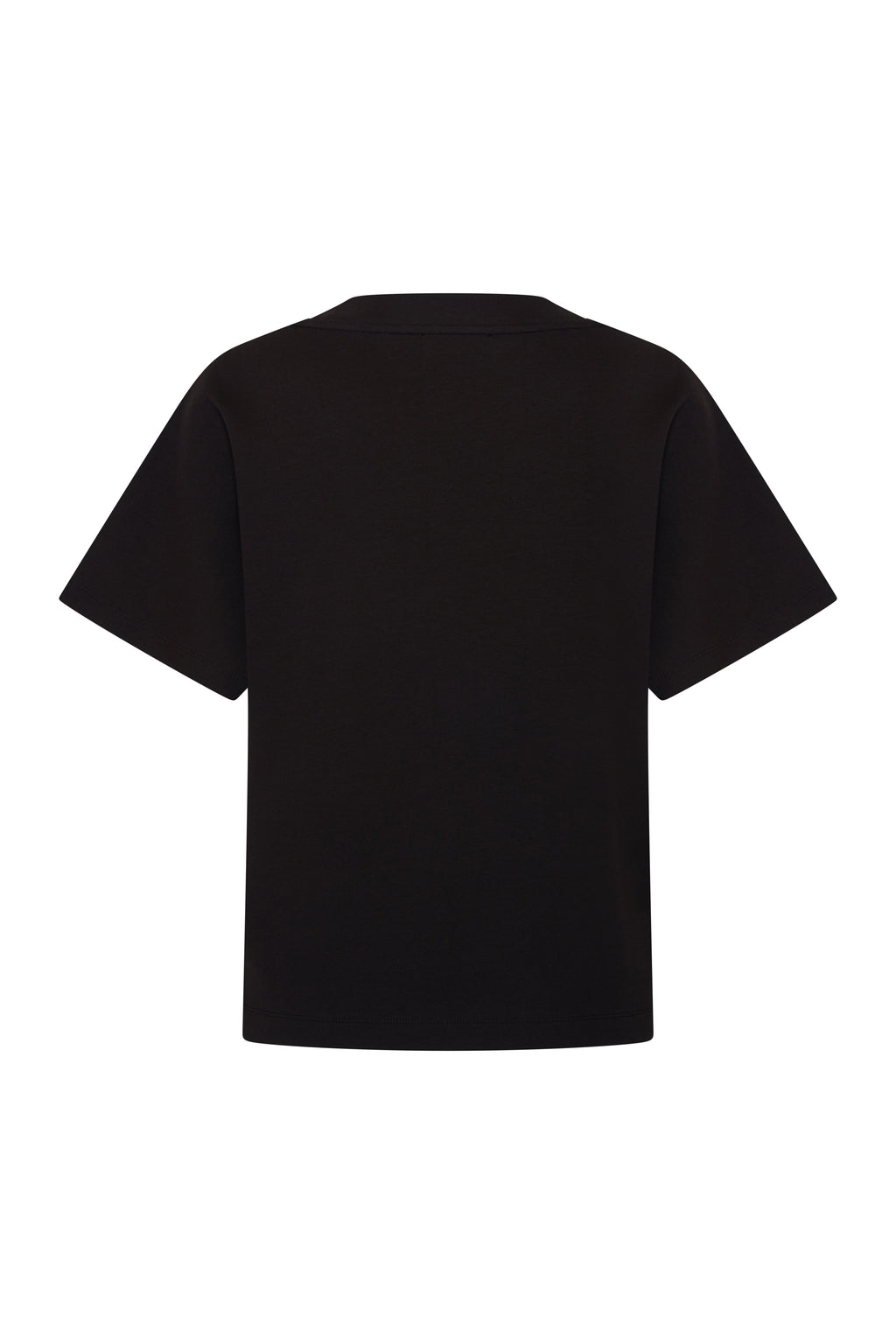 Top Sweat V-Neck Black 251040