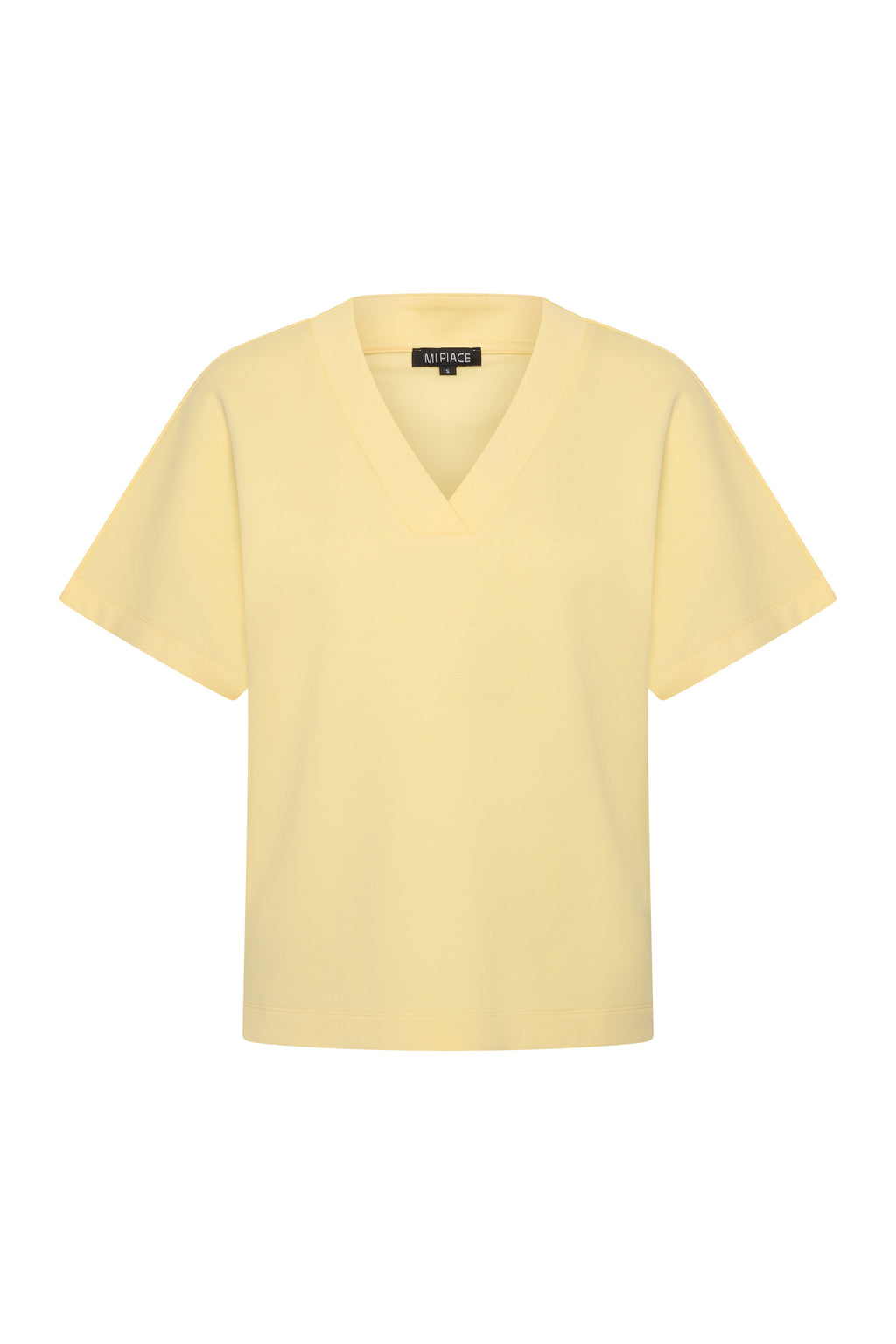 Top Sweat V-Neck Lemon Yellow 251040
