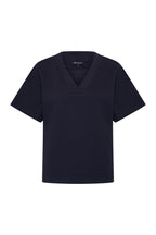 Top Sweat V-Neck Navy 251040