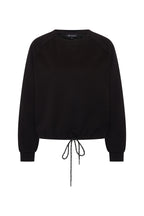 Top Sweat Cord Black 251038
