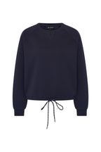 Top Sweat Cord Navy 251038
