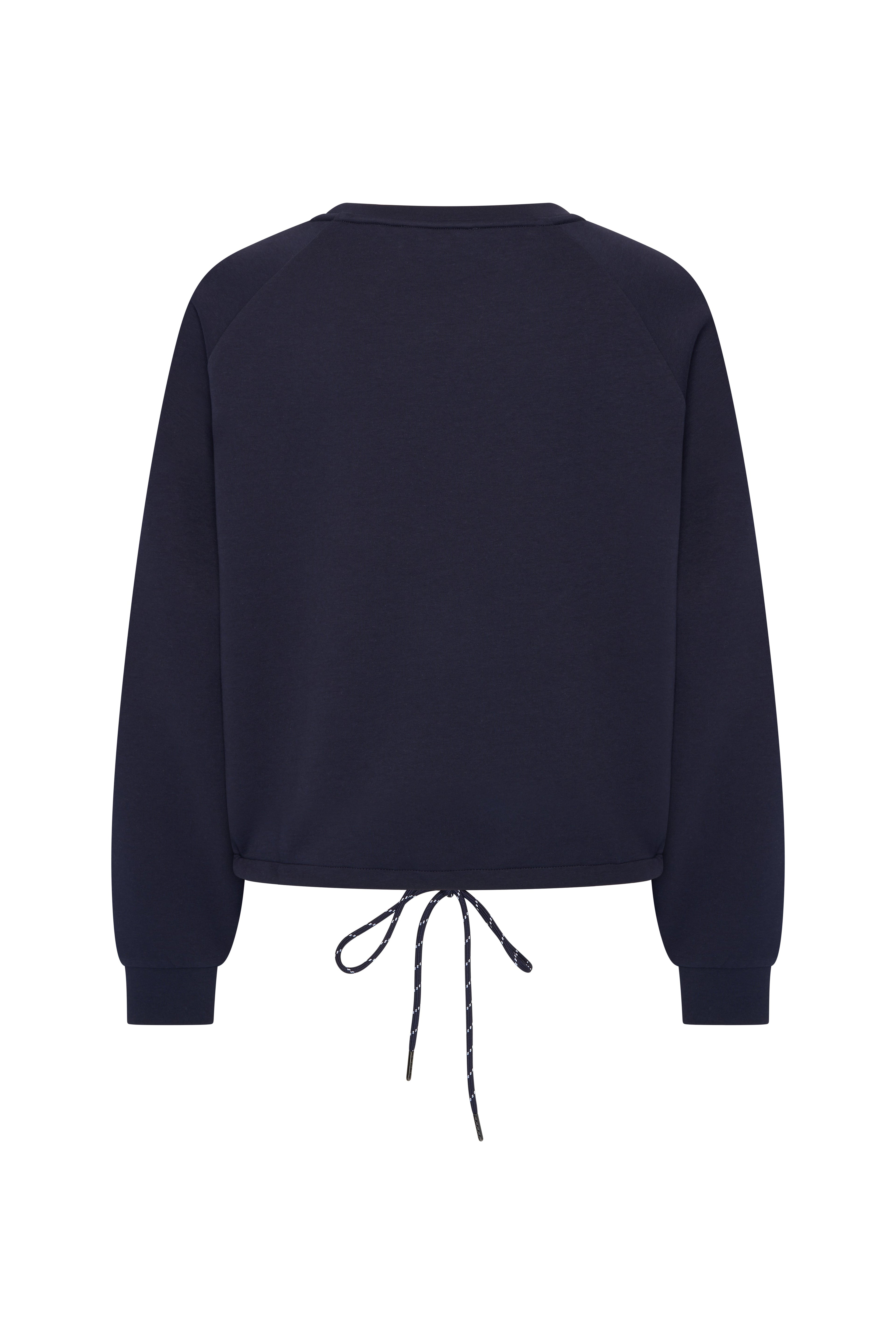 Top Sweat Cord Navy 251038