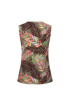 Travel Top Pencil Branches Print Olive 202425