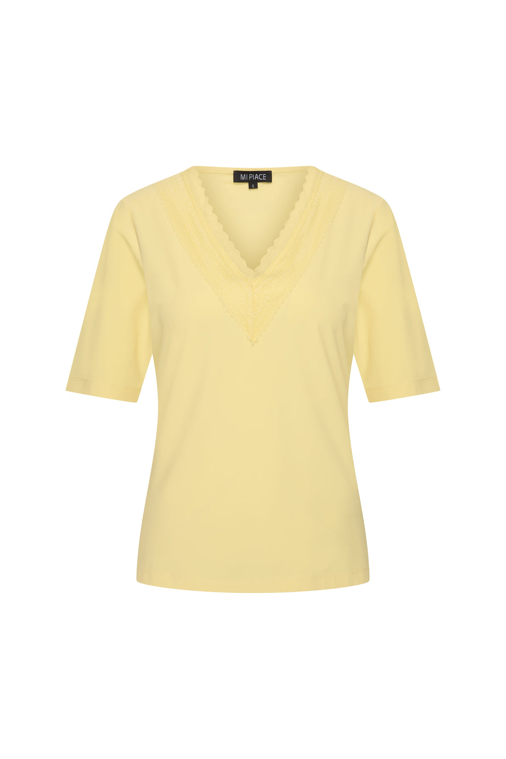 Travel Top Lace Lemon Yellow 202813
