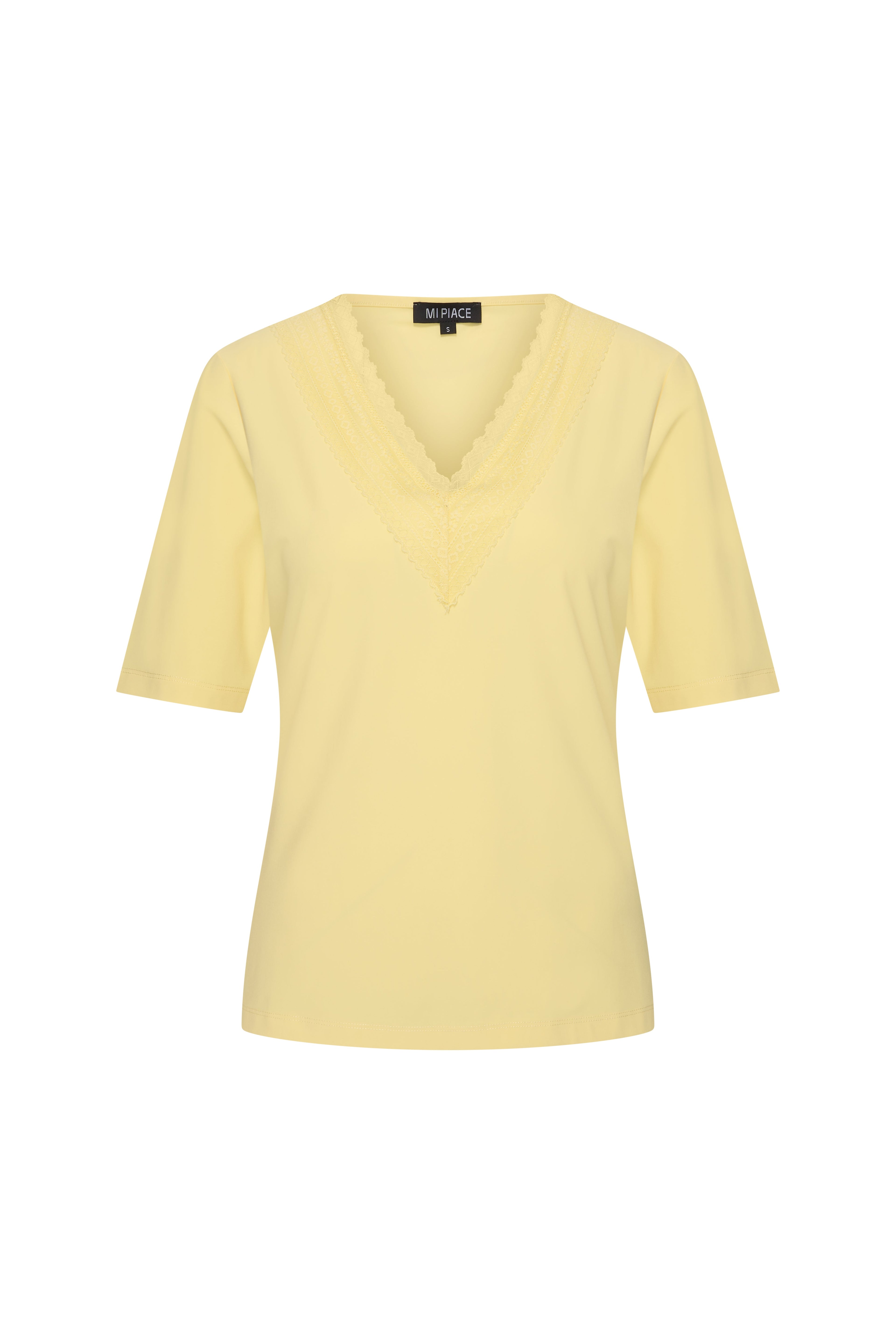 Travel Top Lace Lemon Yellow 202813