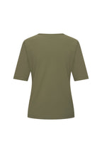 Travel Top Lace Olive 202813