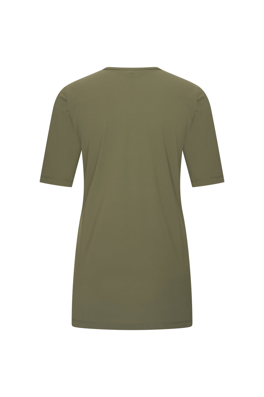 Travel Top Drape Neck Olive 202829