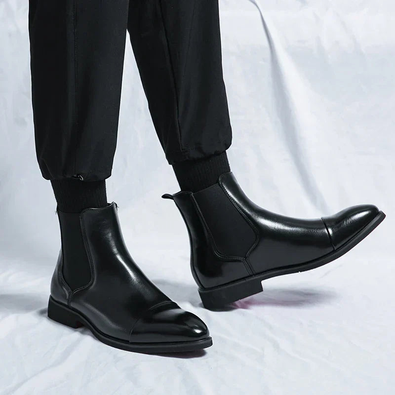 Jell™ | Premium Genuine Leather Ankle Boots