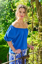 Travel Top Bardot Nautic Blue 202454