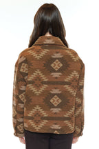 Southwestern Print Shacket