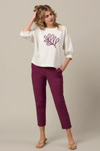 Top Leaf Offwhite SW136