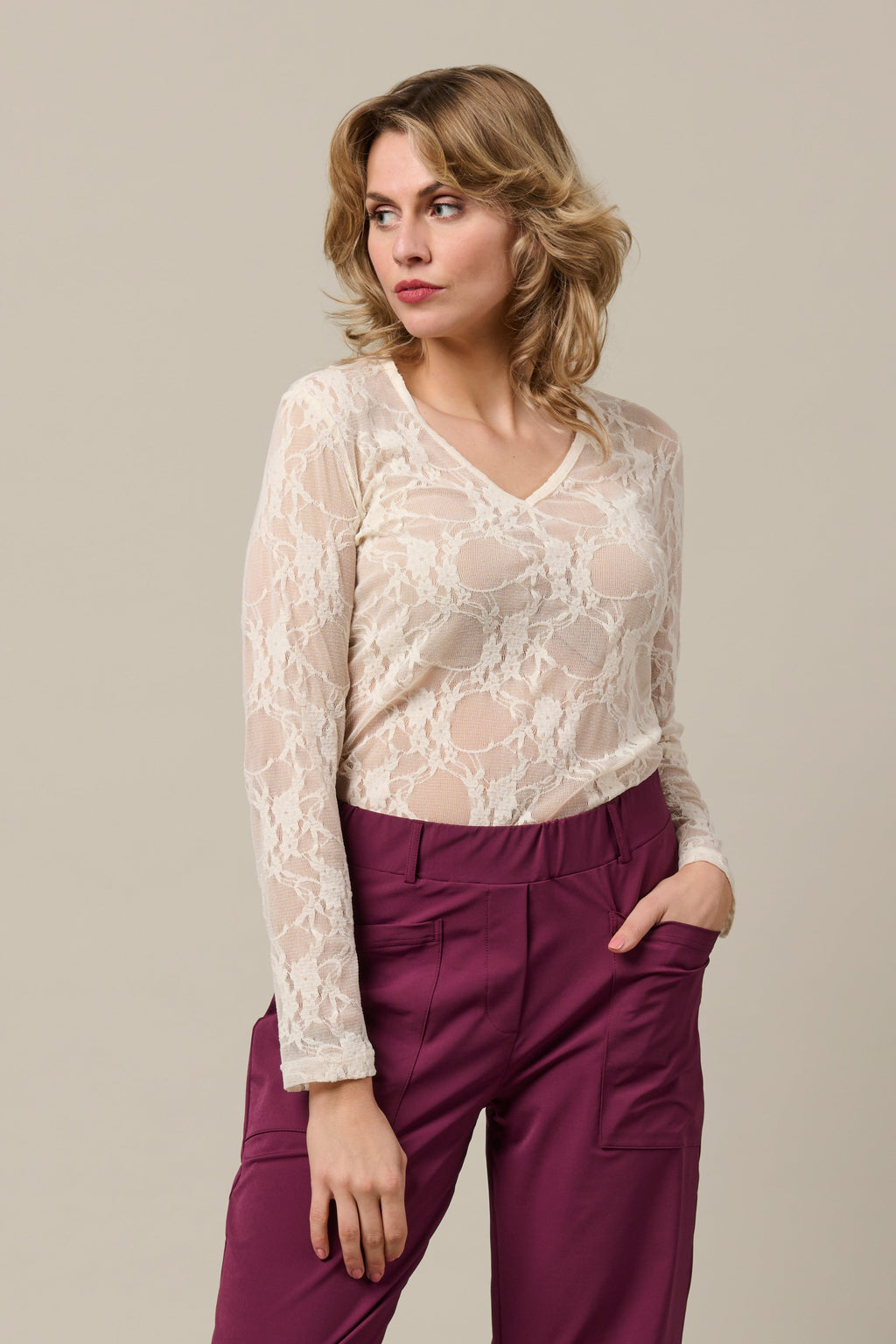 Top Liane Beige TO361