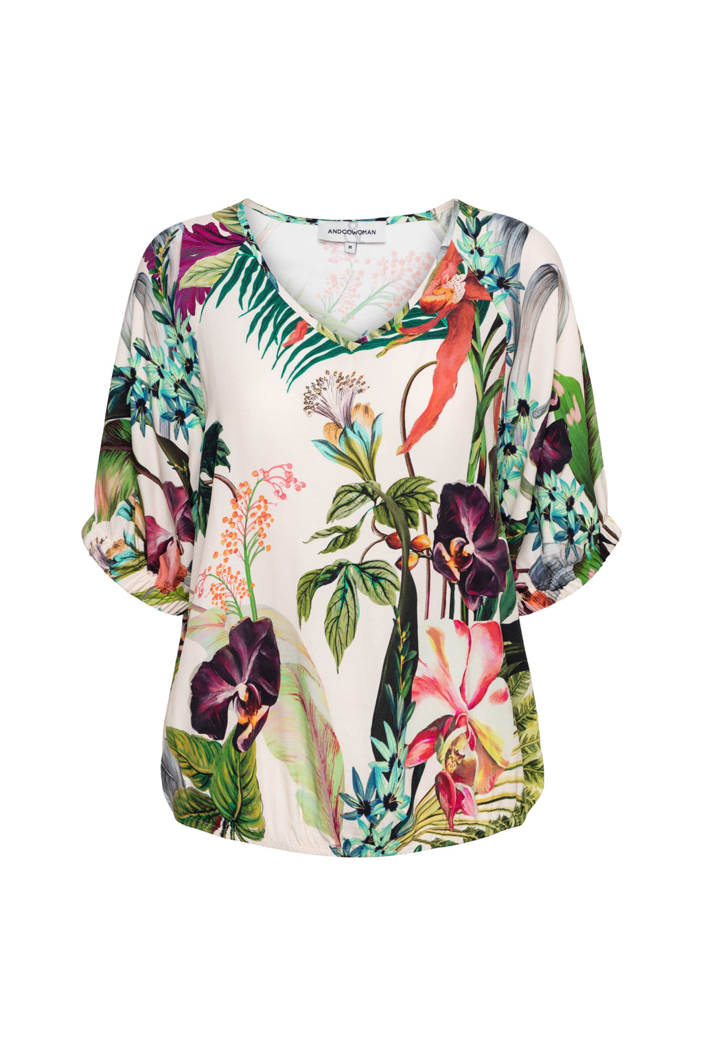 Top Agnes Flower Vanilla Multi TO368