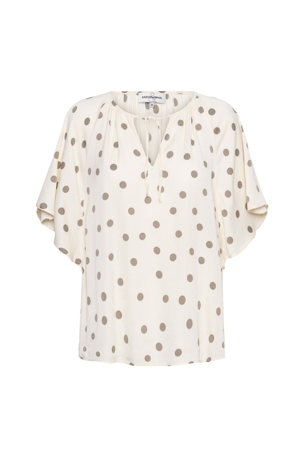 Top Axelle Dot Vanilla Khaki TO369
