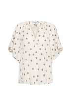 Top Axelle Dot Vanilla Khaki TO369