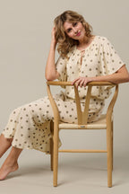Top Axelle Dot Vanilla Khaki TO369