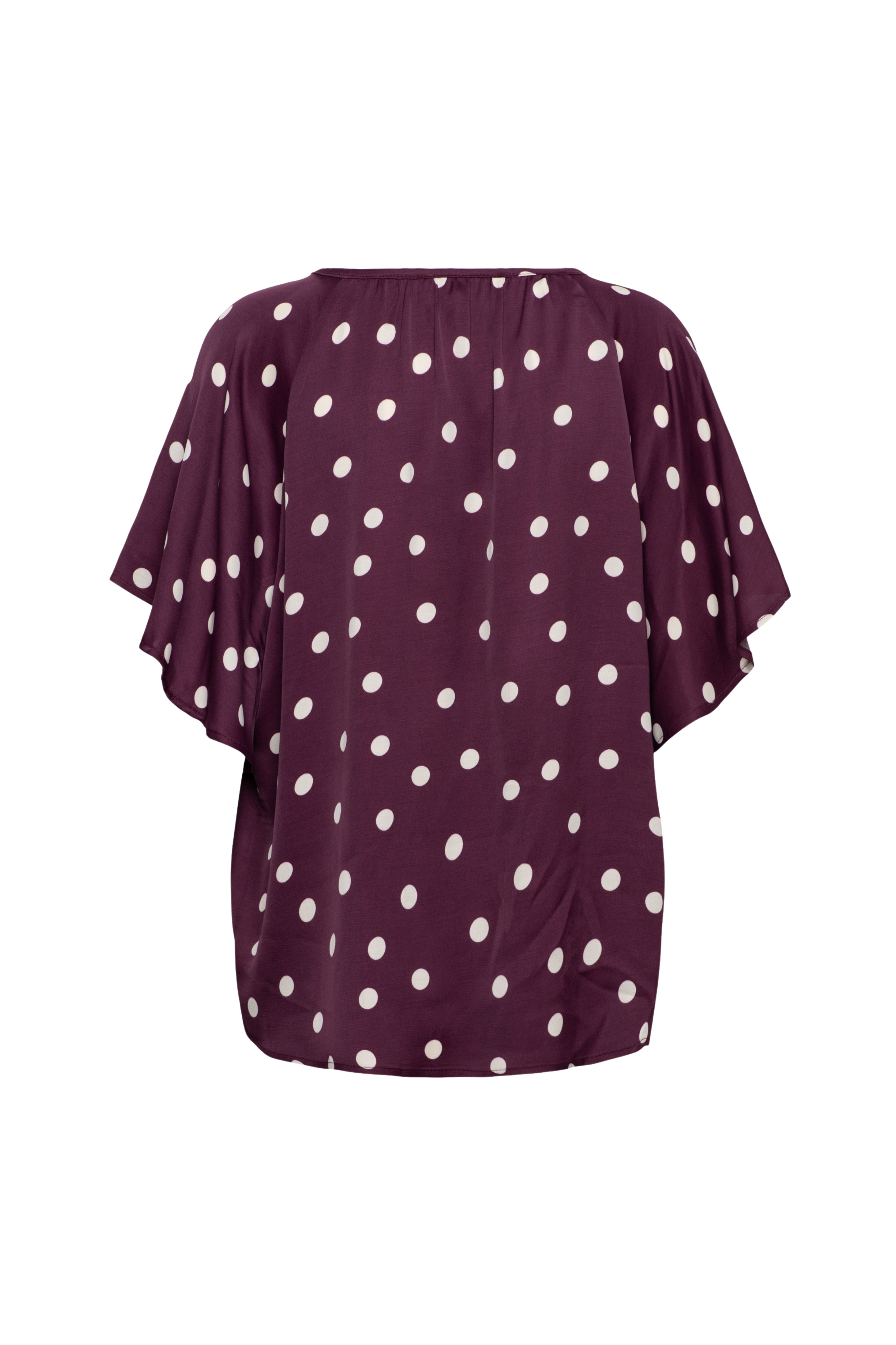 Top Axelle Dot Plum Multi TO369