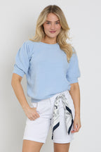 Top Sweet Popcorn Light Blue SRB4854