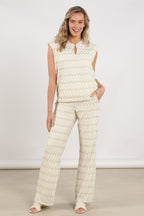 Top Fallon Offwhite Gold NKS01177
