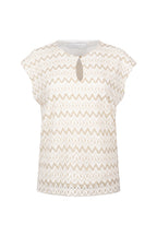Top Fallon Offwhite Gold NKS01177