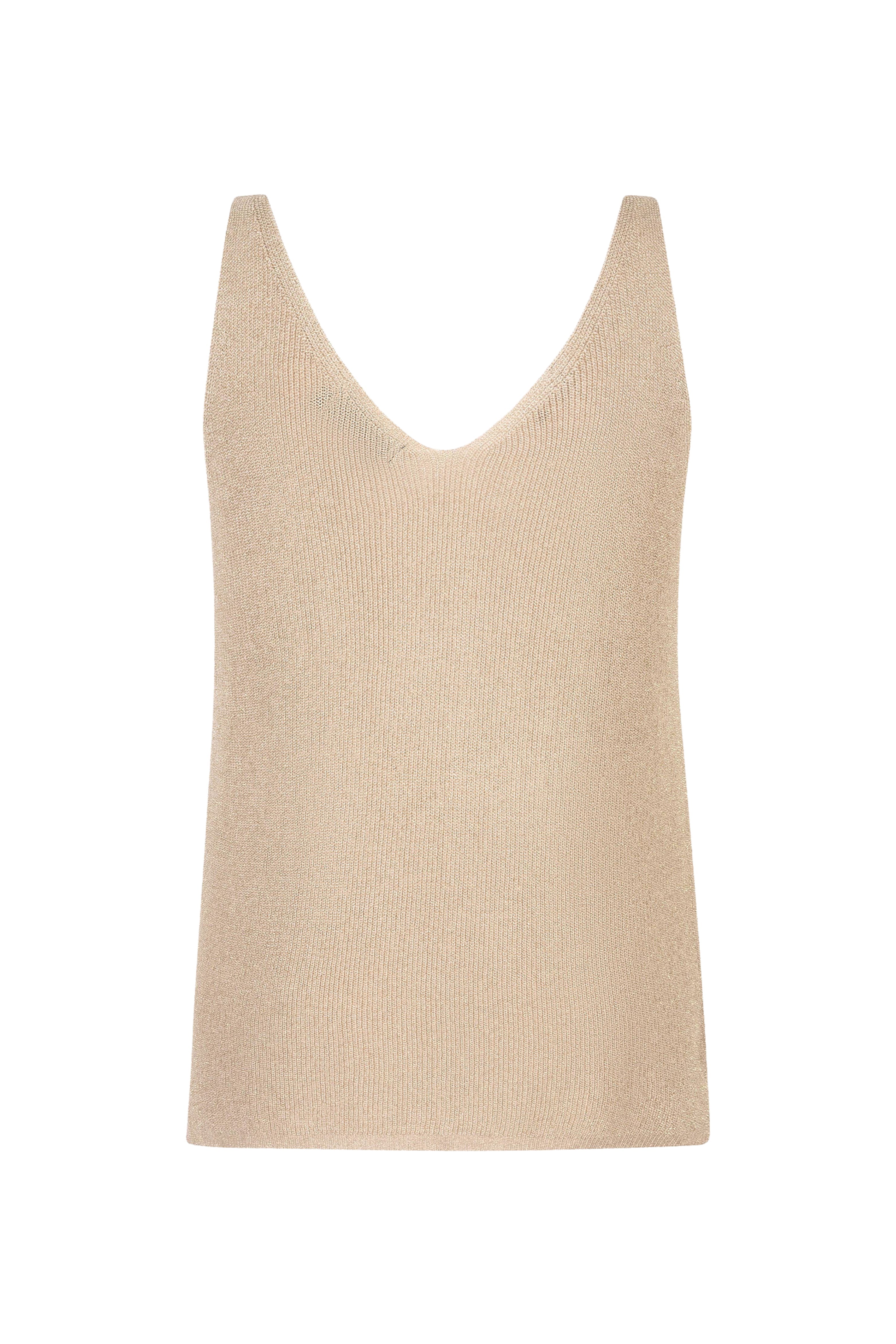 Top Knitted Lux Beige