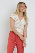 Top Julie Ecru