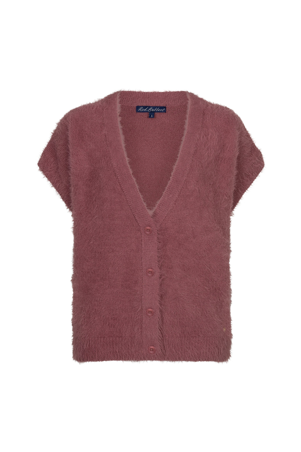 Top Sleeveless Fuzzy Mauve SRB5116