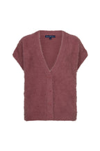 Top Sleeveless Fuzzy Mauve SRB5116
