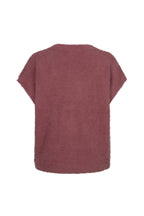 Top Sleeveless Fuzzy Mauve SRB5116