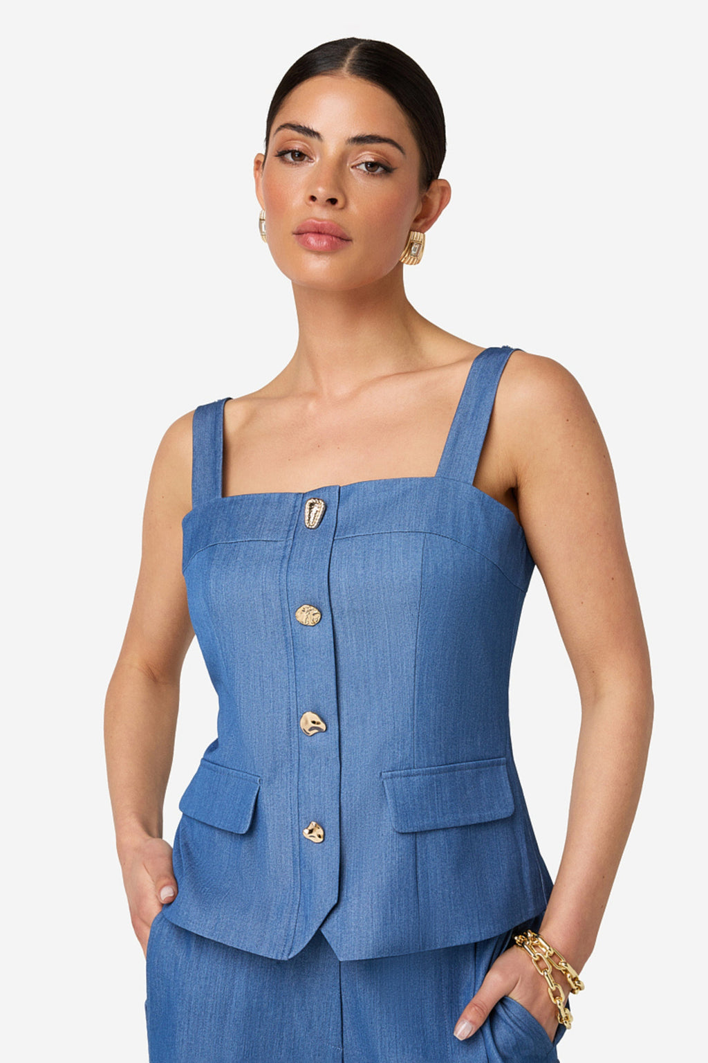 Top Tami Denim Blue