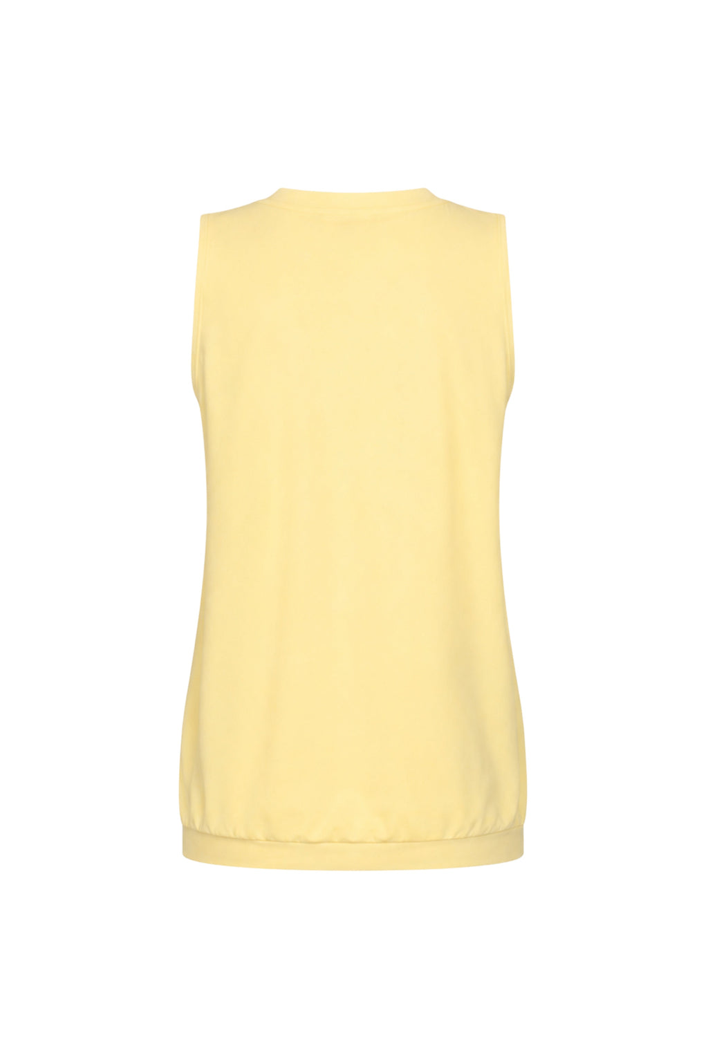 Travel Top Pleated Lemon Yellow 202814