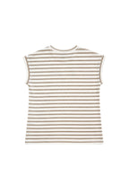 Top Luna Striped Creme