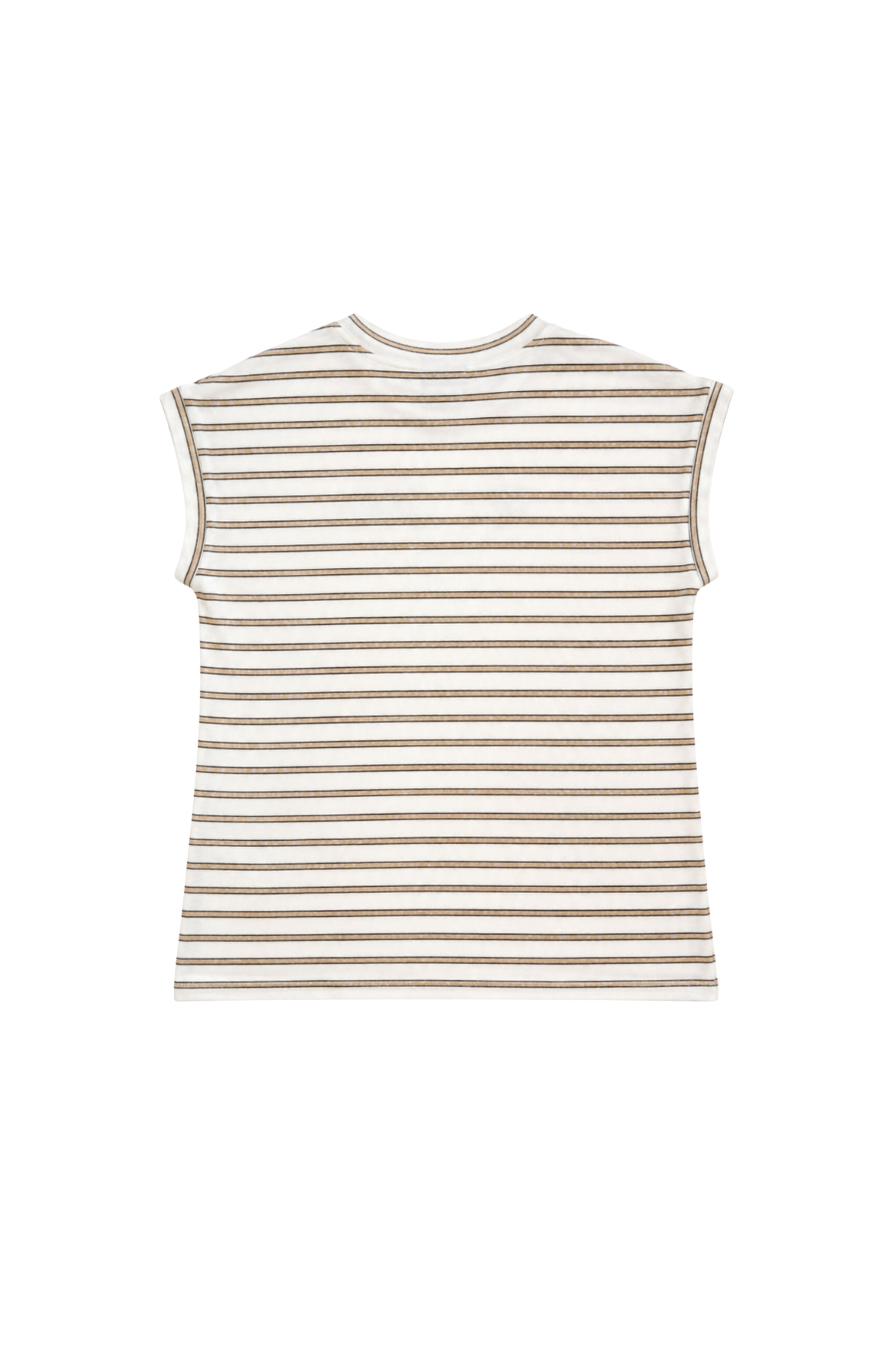 Top Luna Striped Creme