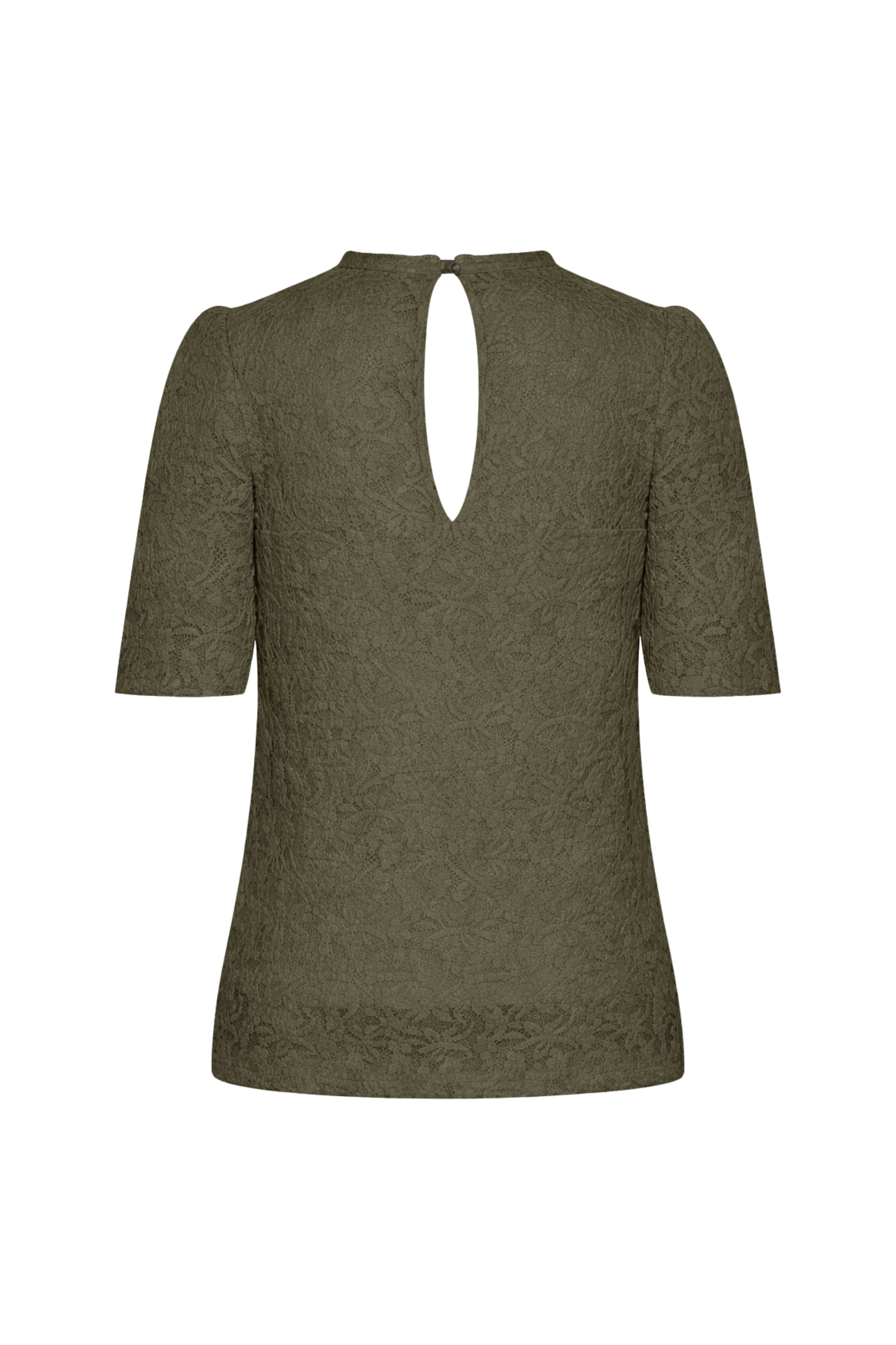 Travel Top Lace Olive 202832