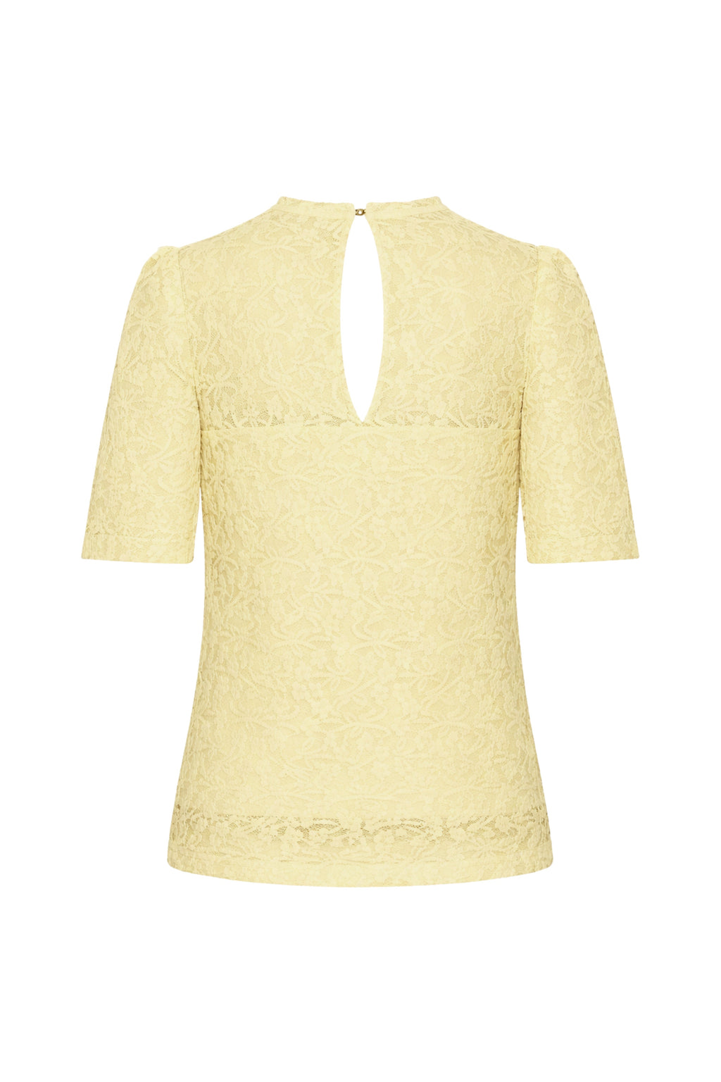 Travel Top Lace Lemon Yellow 202832