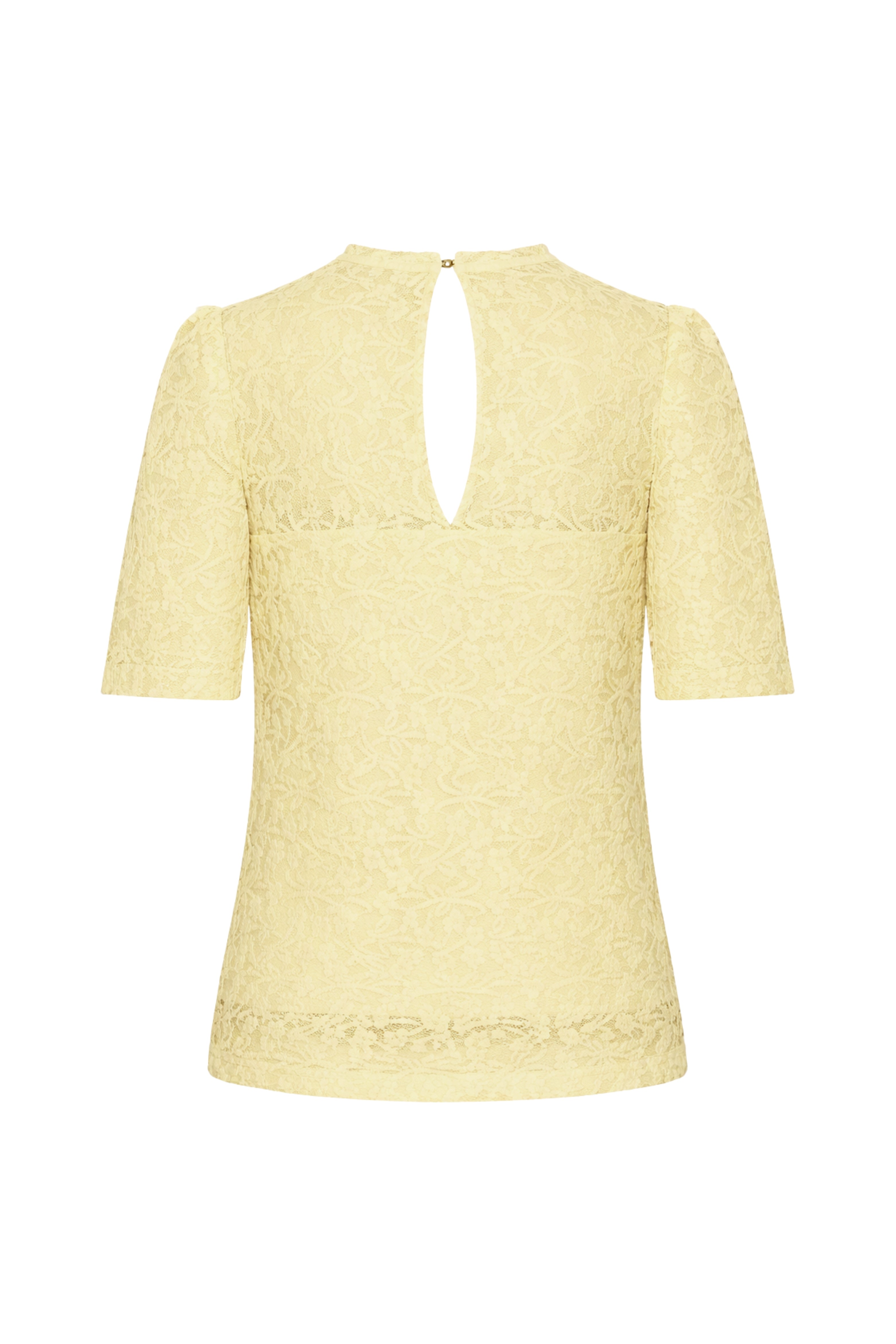 Travel Top Lace Lemon Yellow 202832