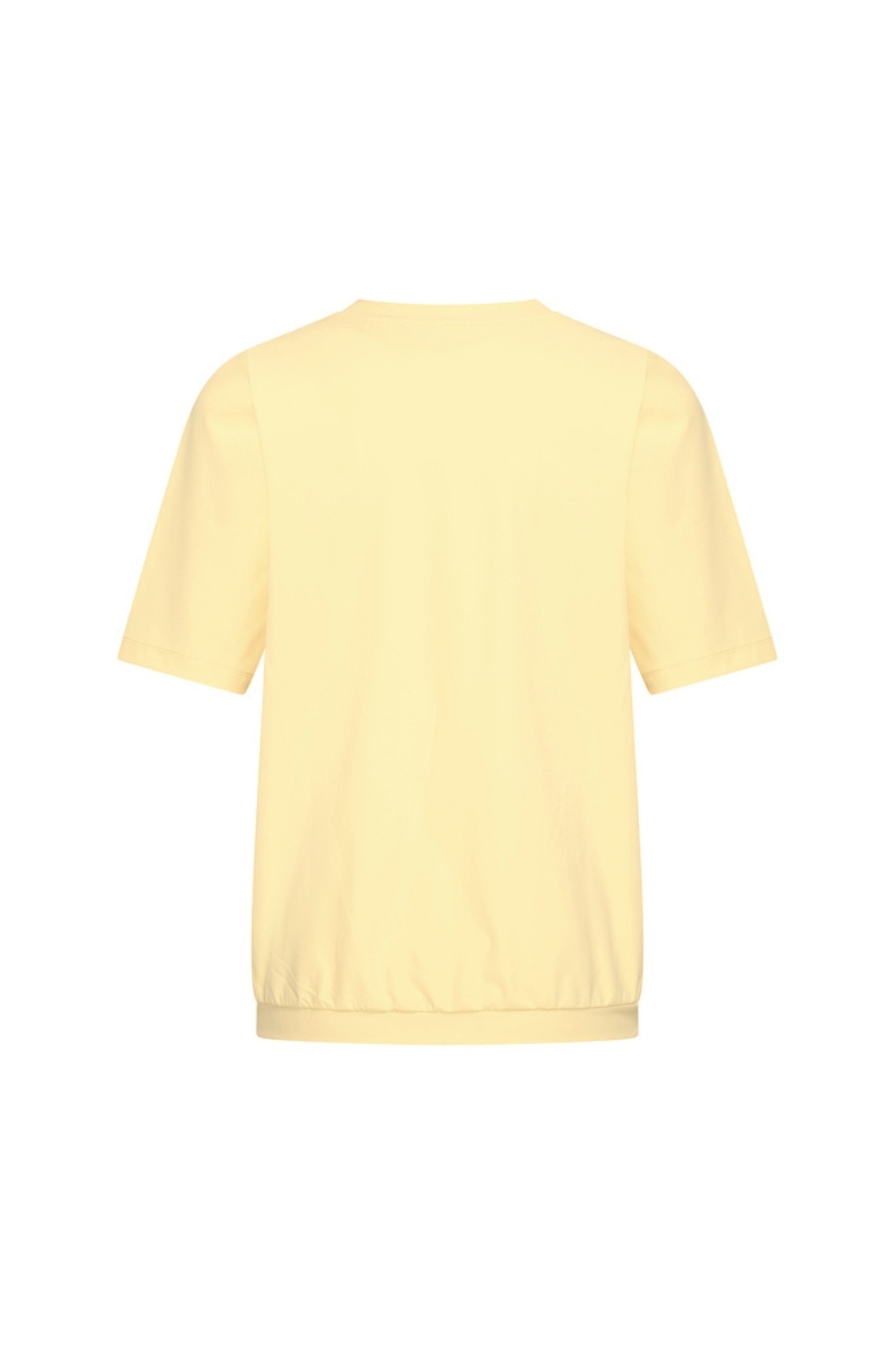 Travel Top Pleated Lemon Yellow 202815