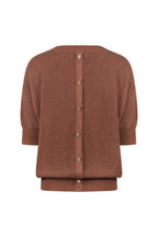 Top Kinty Lurex Espresso NKF01068