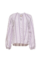Top Totton Lilac Stripe