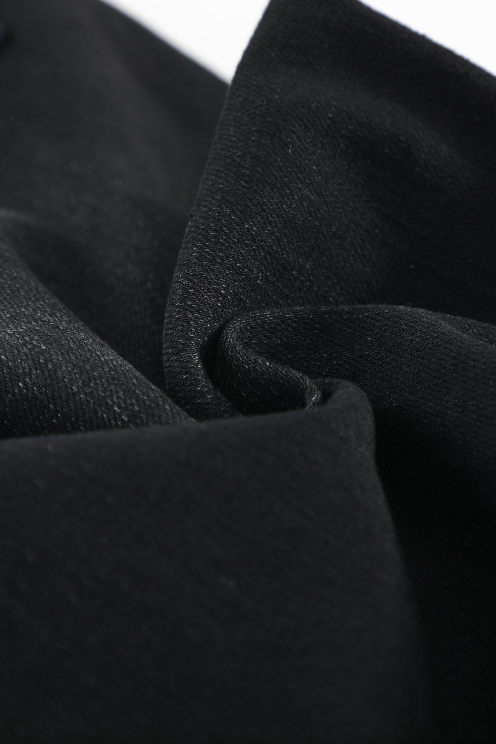 Wash Vintage Black Wide Leg Jeans