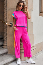 Detail Casual Two-piece Set
