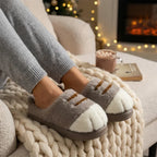 PurrPaws™ | Cat Paw Plush Slippers