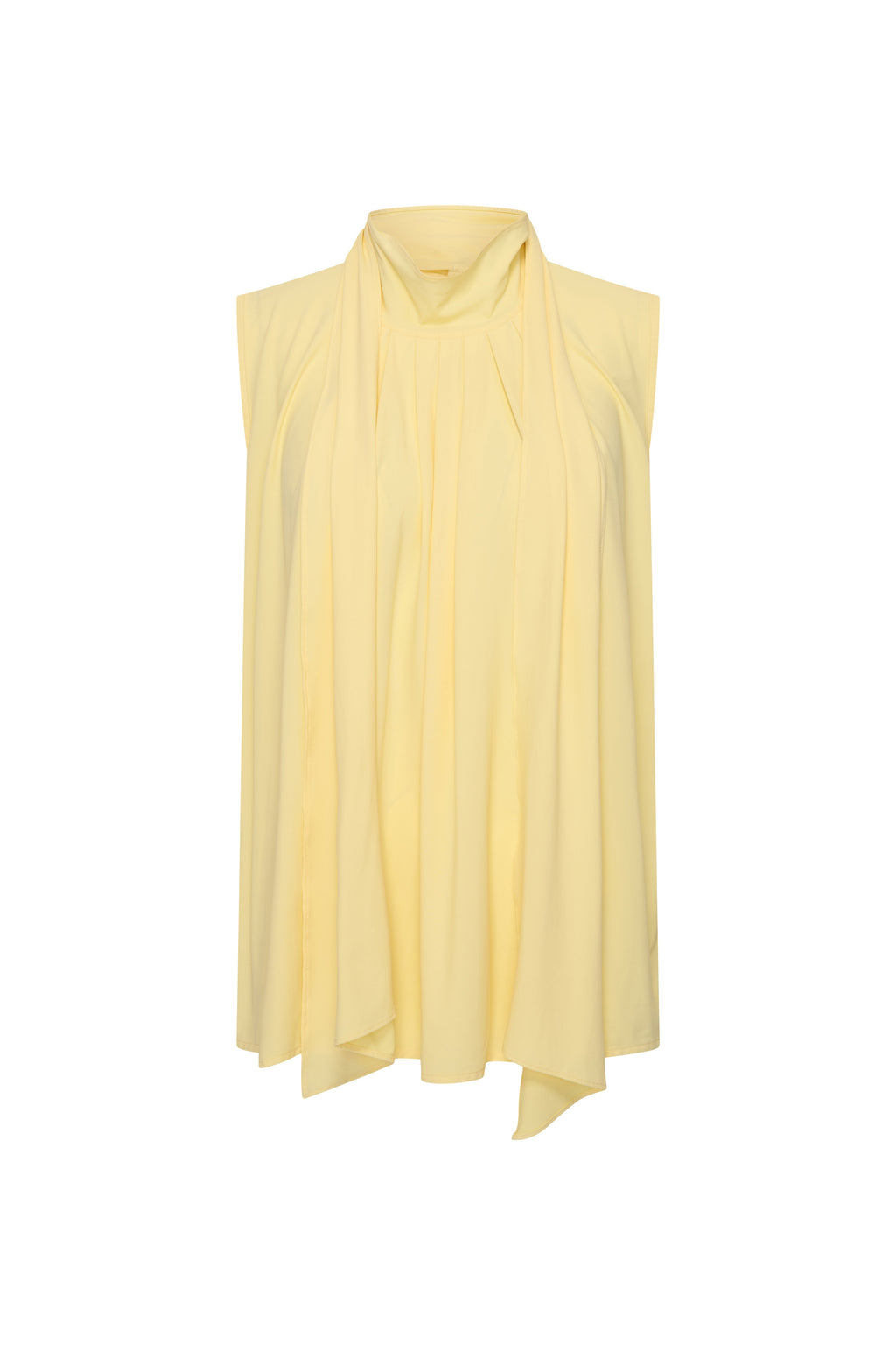 Travel Blouse Bow Lemon Yellow 202830