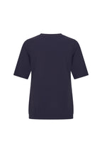 Travel Top Pleated Navy 202815