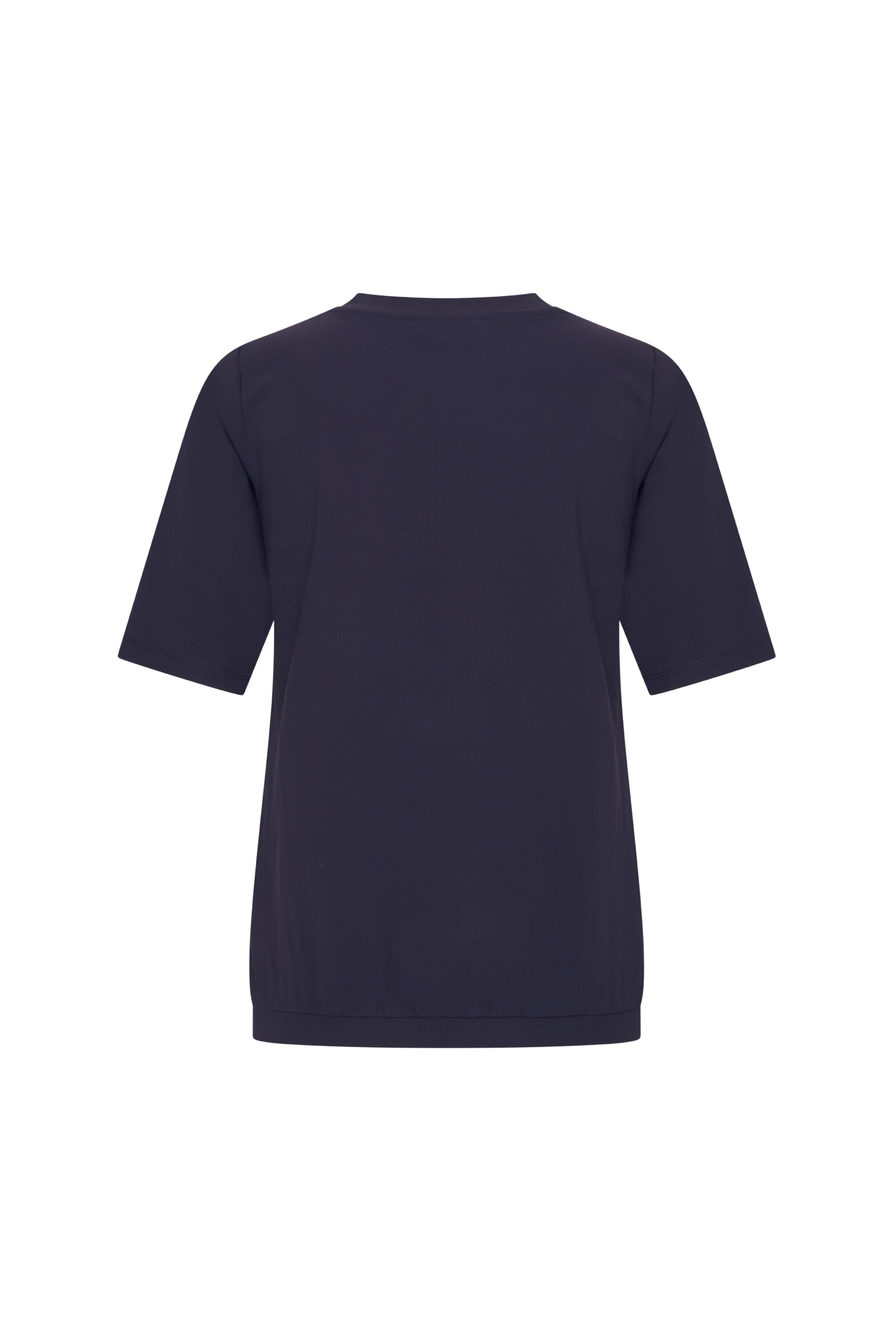 Travel Top Pleated Navy 202815