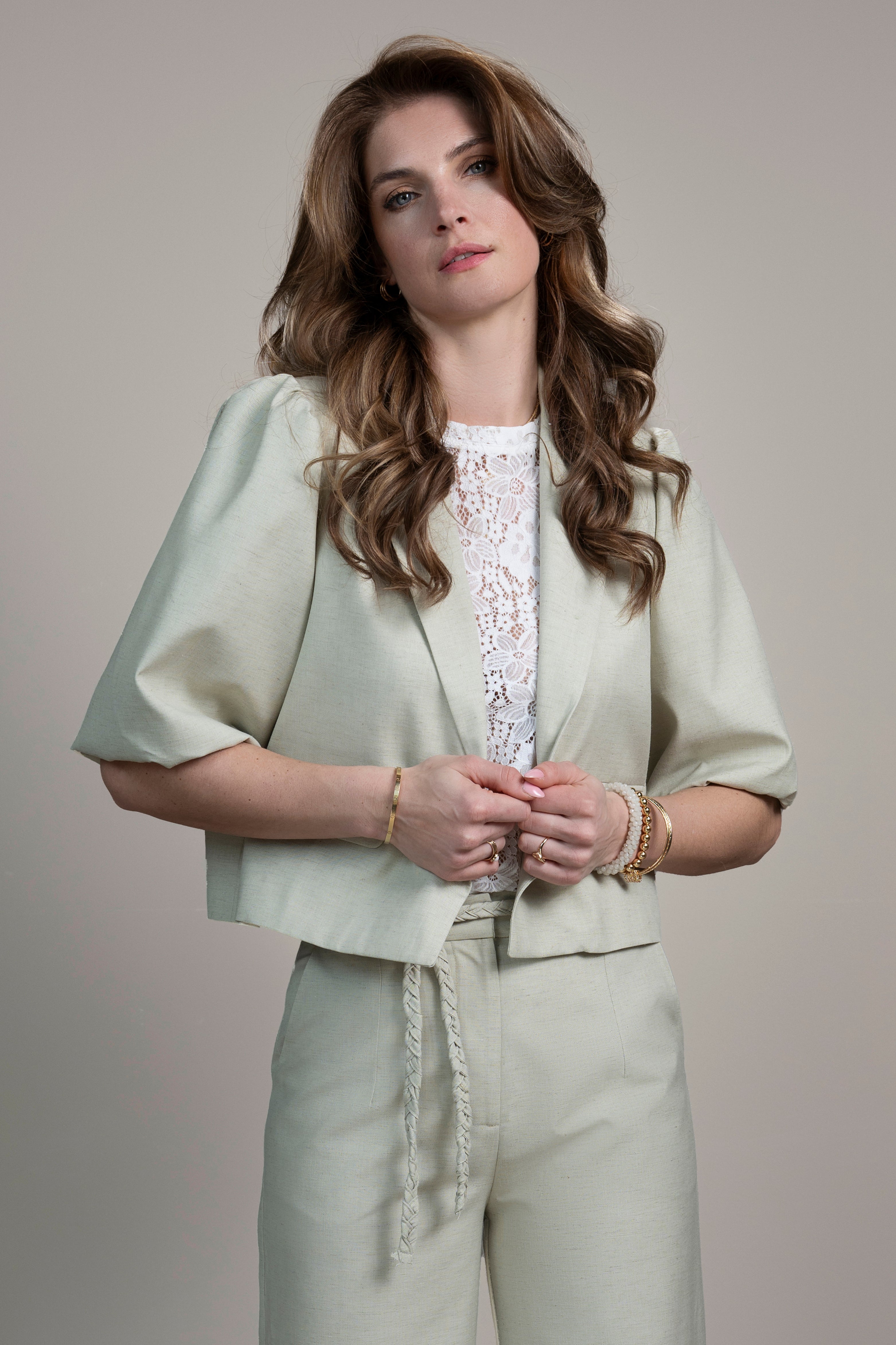 Top Marell Offwhite Lace